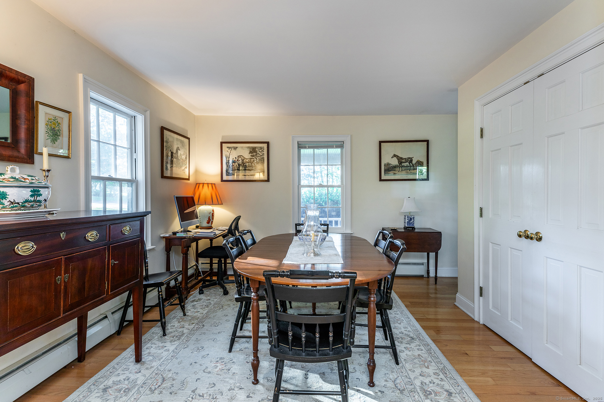 62 Brush Hill Road Litchfield, CT 06759 - Photo 20 of 23 a view of a dining room with furniture