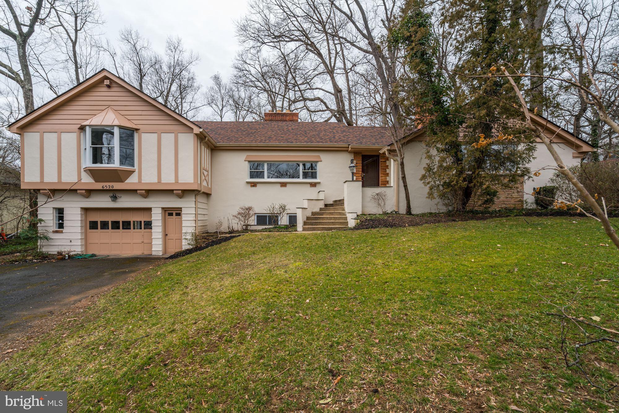 6520 Greentree Road Bethesda, MD 20817 - Photo 1 of 25 Exterior front featuring large yard