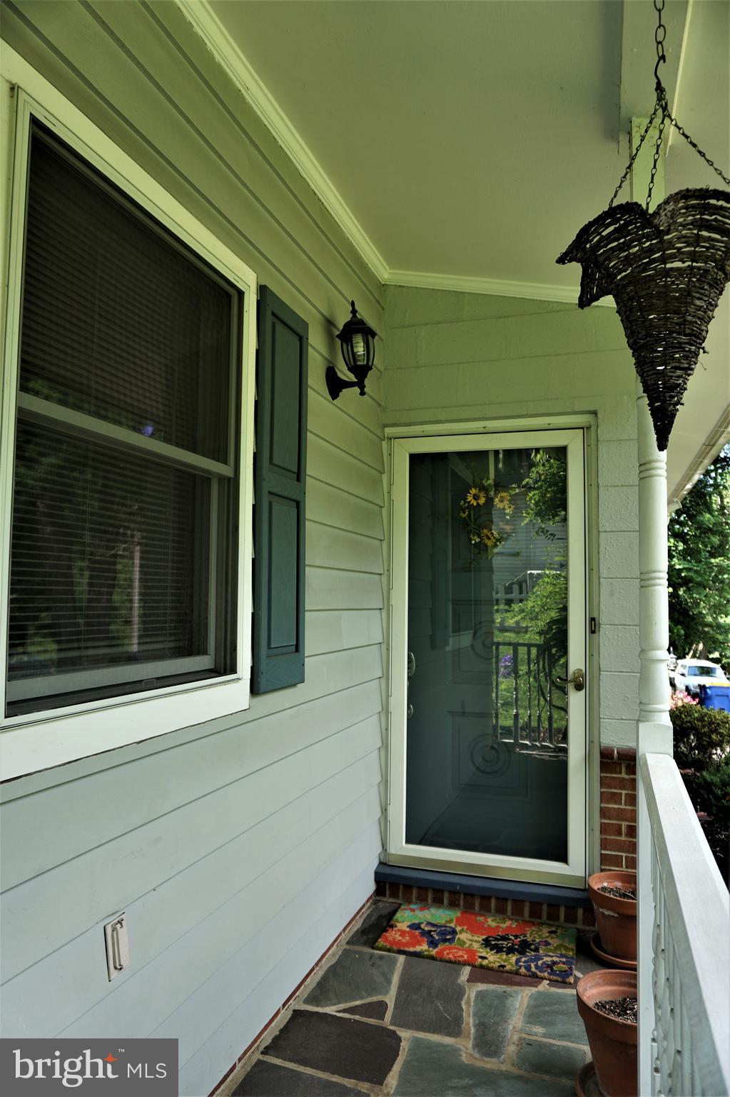 578 Edgewood Road York, PA 17402 - Photo 16 of 43 Front porchwith stone floor