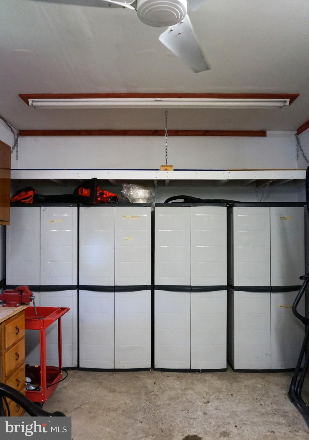 578 Edgewood Road York, PA 17402 - Photo 41 of 43 Plenty of extra storage space in garage w/ ceiling