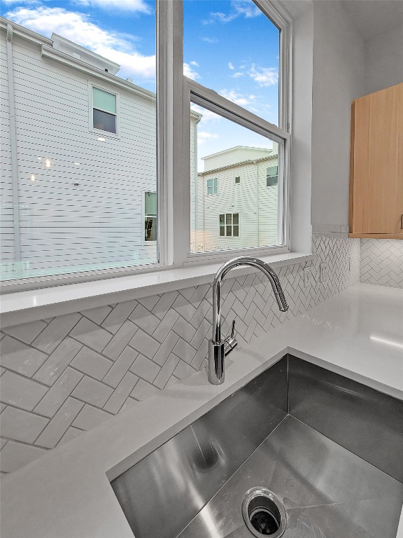 3807 Threadgill Street Austin, TX 78723 - Photo 6 of 36 a bathroom with a sink and a mirror