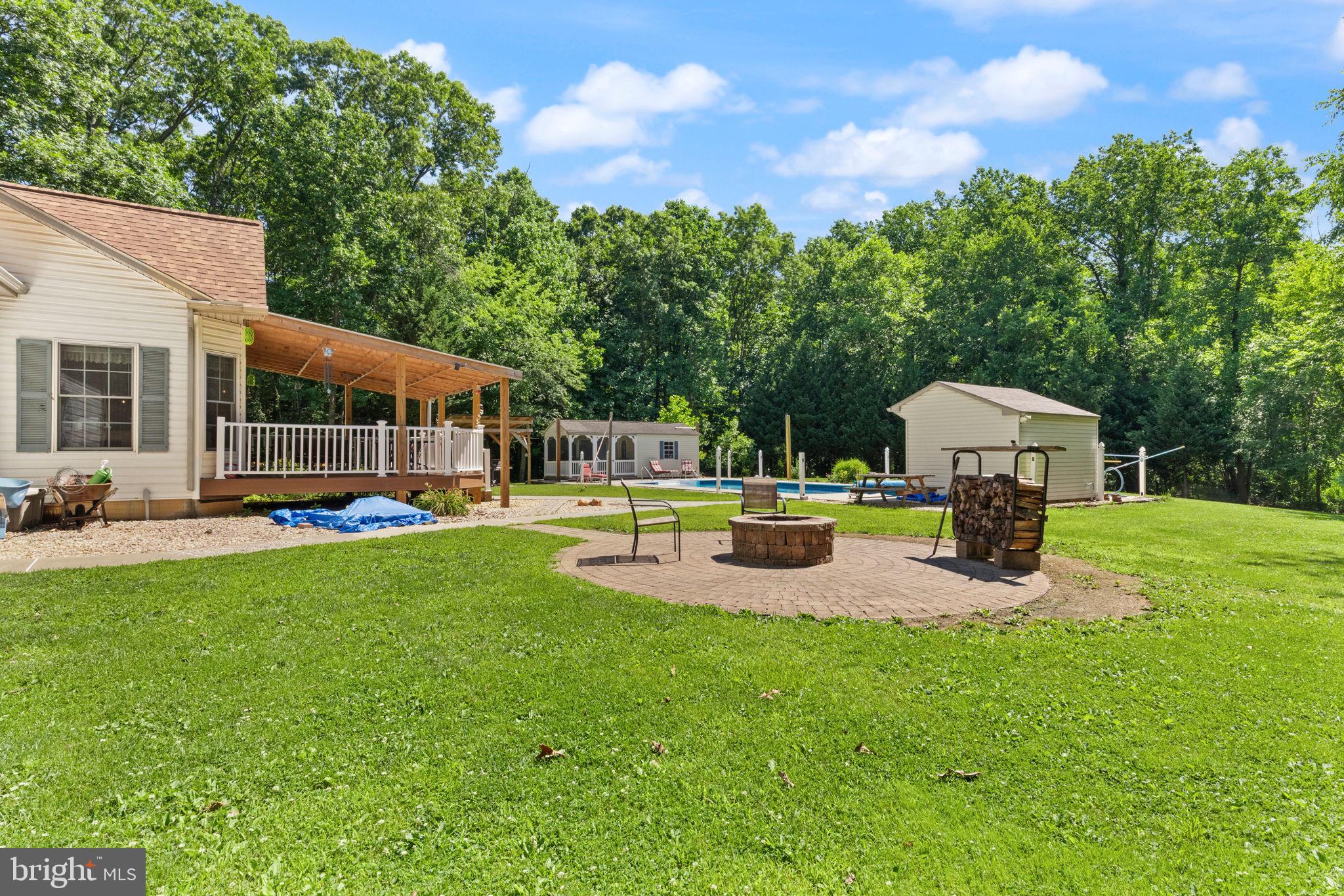 32 Hamilton Lane Elkton, MD 21921 - Photo 7 of 40 Serene backyard retreat with fire pit.