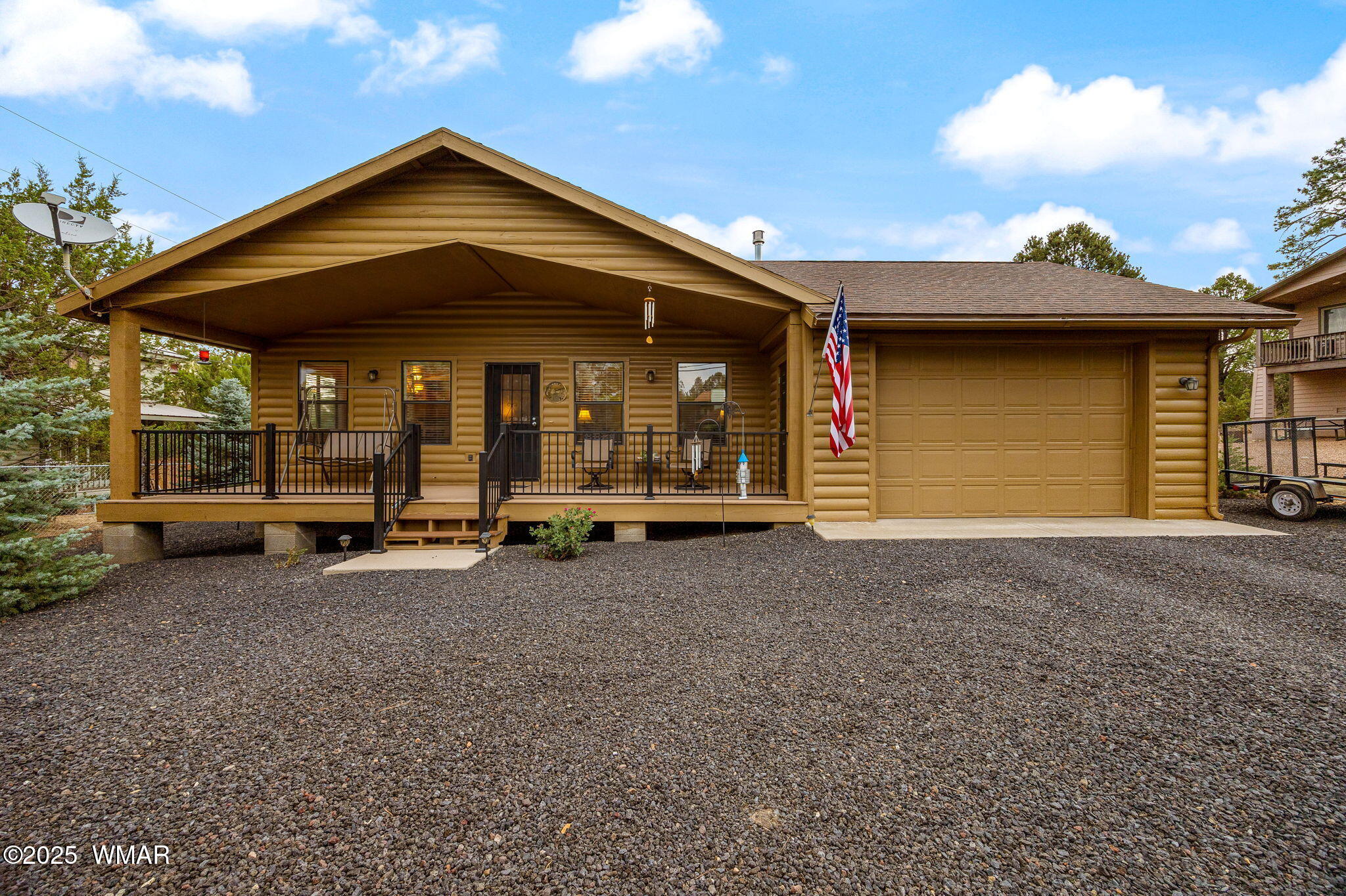 a view of a house with a outdoor space