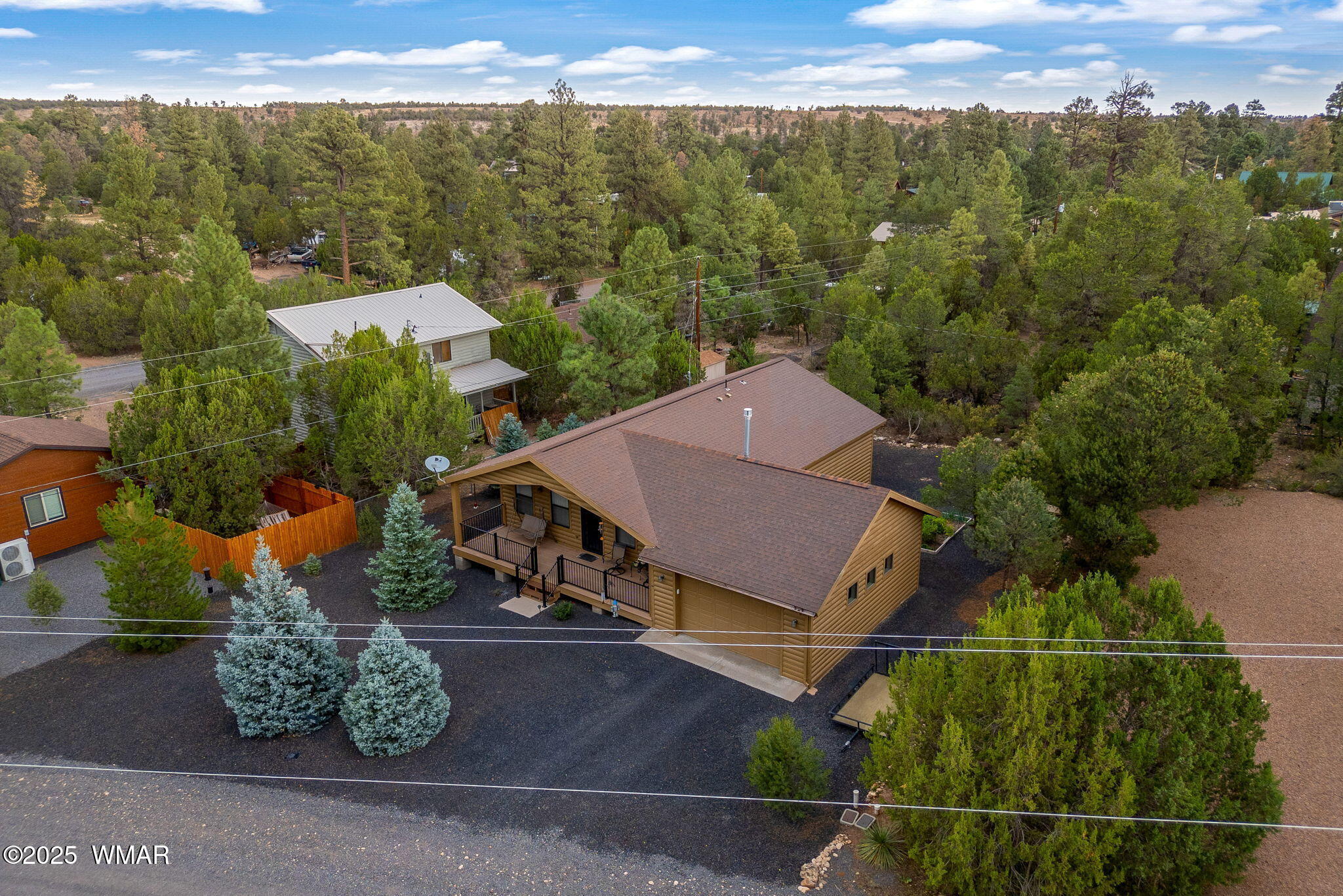 3142 Ranch Road Overgaard, AZ 85933 - Photo 29 of 35 an aerial view of a house