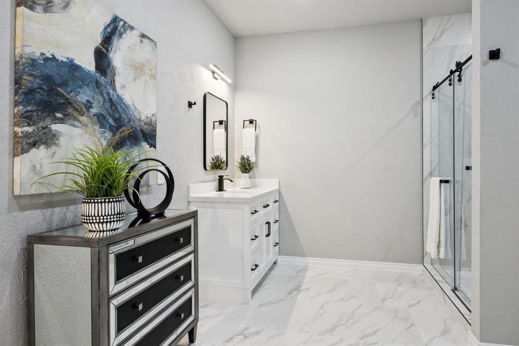 10 Chisholm Trail Lucas, TX 75002 - Photo 16 of 40 a view of a hallway to closet and utility room