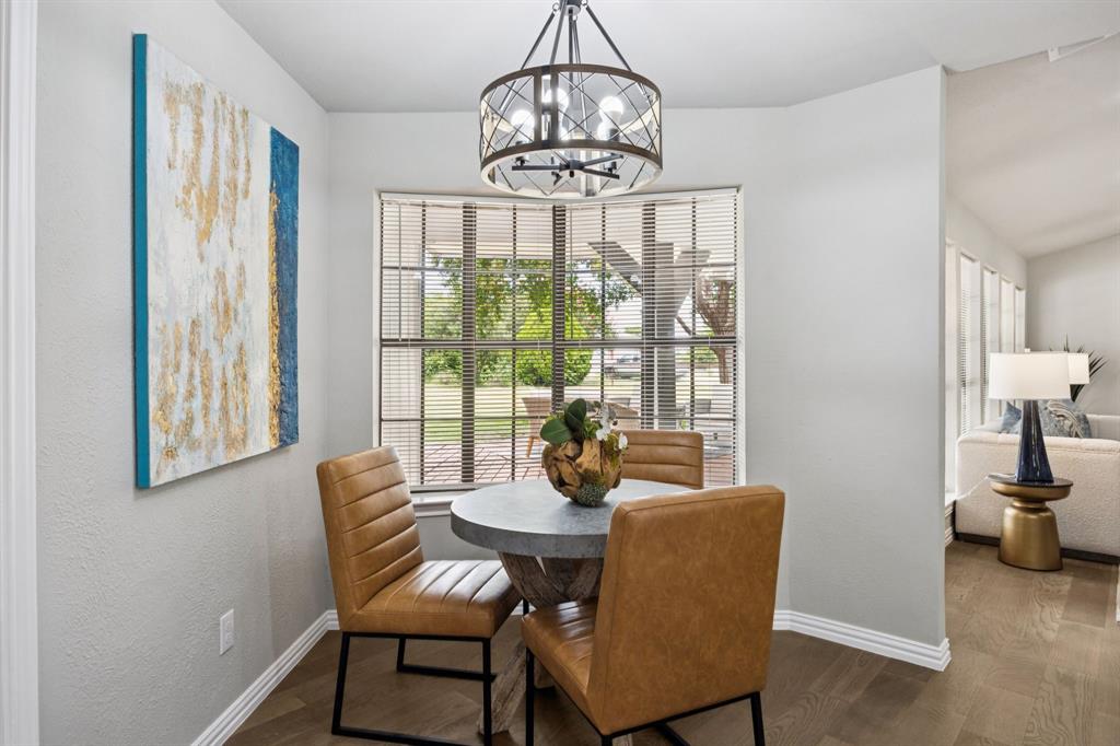 10 Chisholm Trail Lucas, TX 75002 - Photo 10 of 40 a view of a dining room with furniture window and outside view