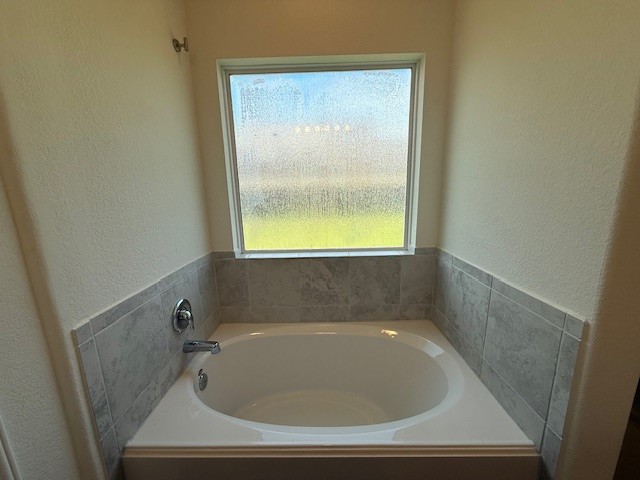 1745 Woolsey Way Leander, TX 78641 - Photo 13 of 20 a bathroom with a bathtub