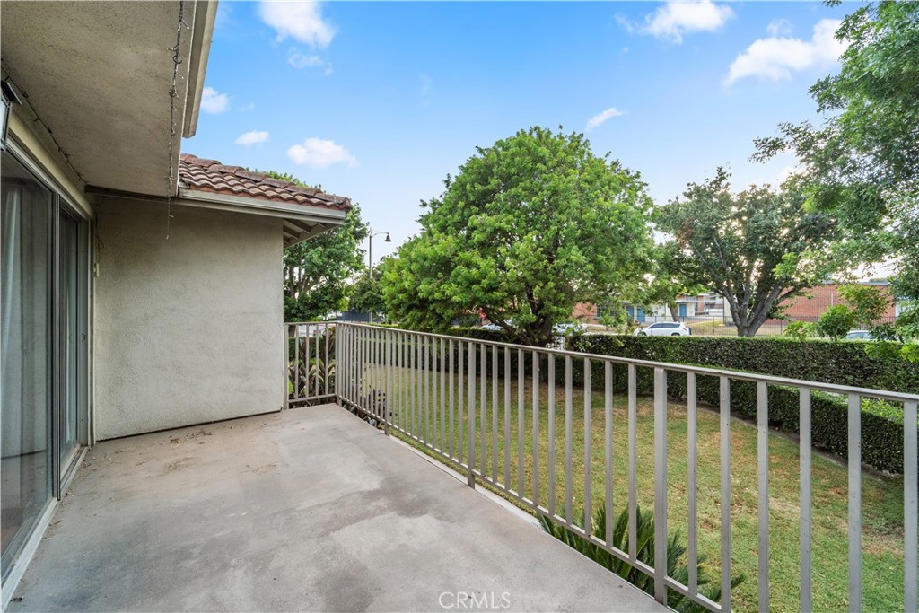 811 Cinnamon Lane Duarte, CA 91010 - Photo 19 of 22 a balcony with trees in front of it