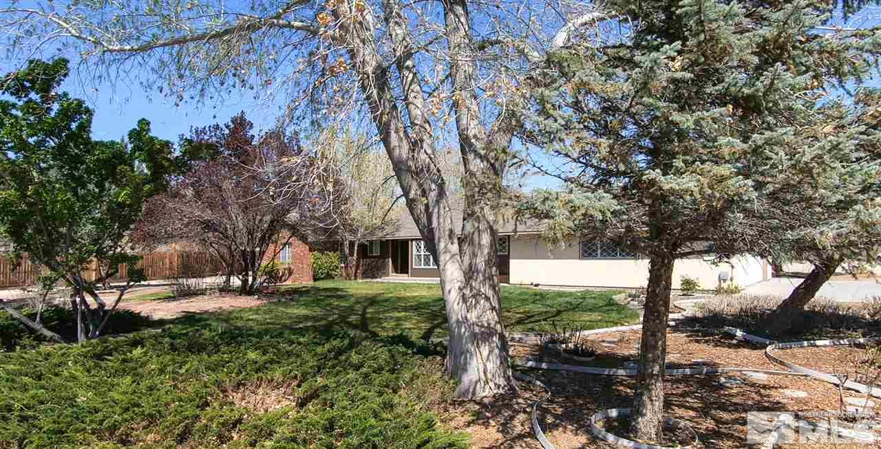 5860 Rivers Edge Drive Fallon, NV 89406 - Photo 8 of 34 a view of yard with tree