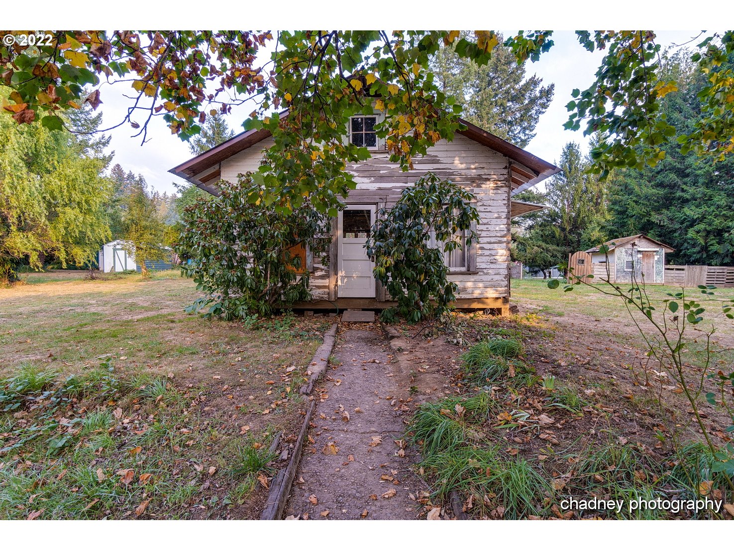 606 Southeast Northway Road Corbett, OR 97019 - Photo 25 of 32 a view of a house with a yard