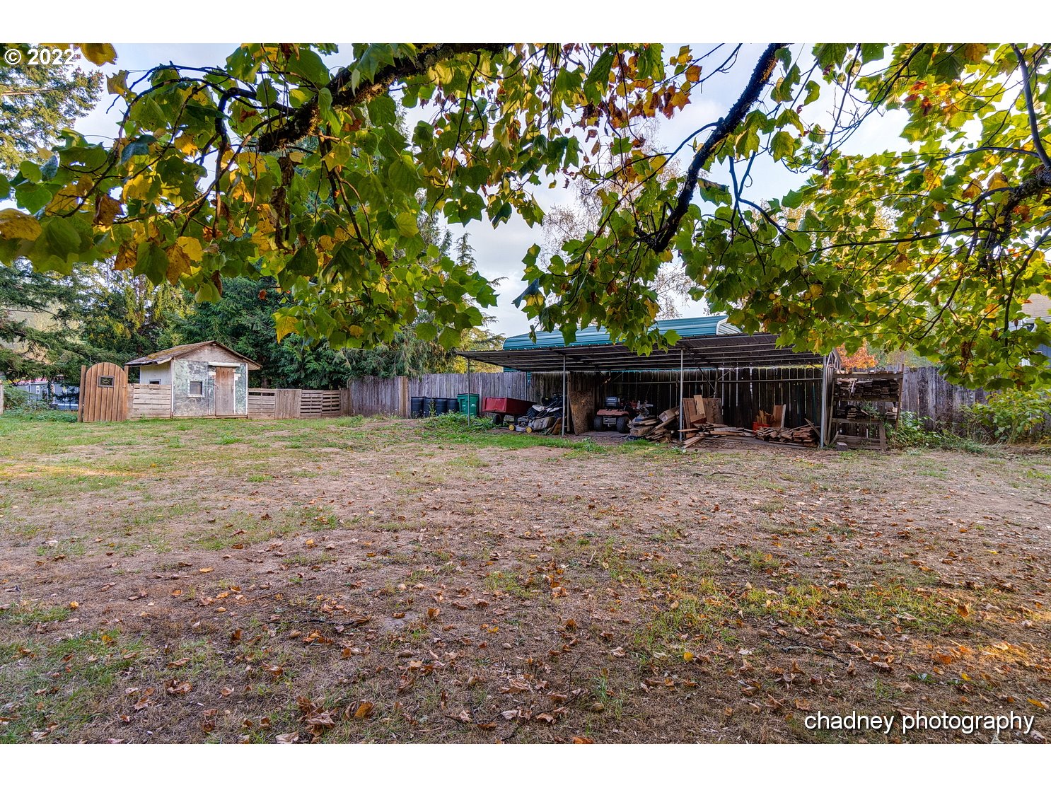 606 Southeast Northway Road Corbett, OR 97019 - Photo 28 of 32 a view of house with backyard space and sitting area