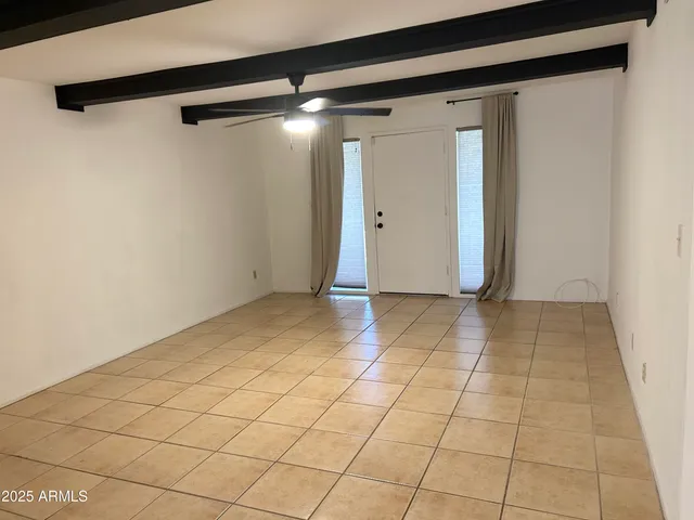 a view of empty room