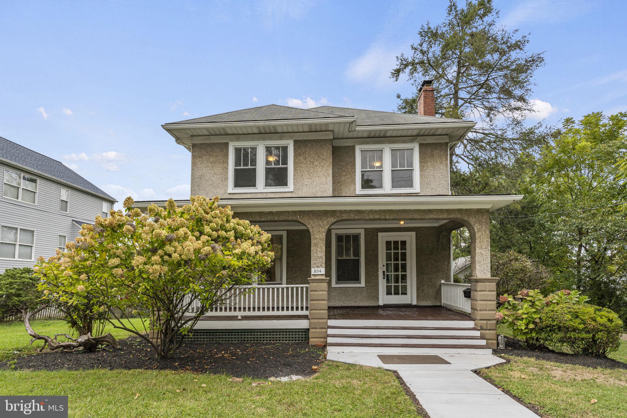 304 Baltimore Road Rockville, MD 20850 - Photo 1 of 30 a front view of a house with a garden