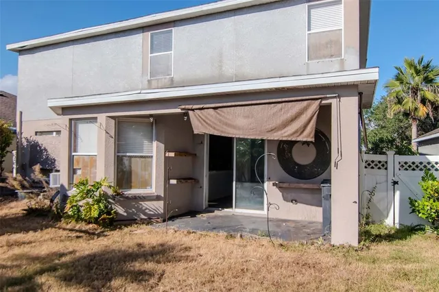 a front view of a house with entryway