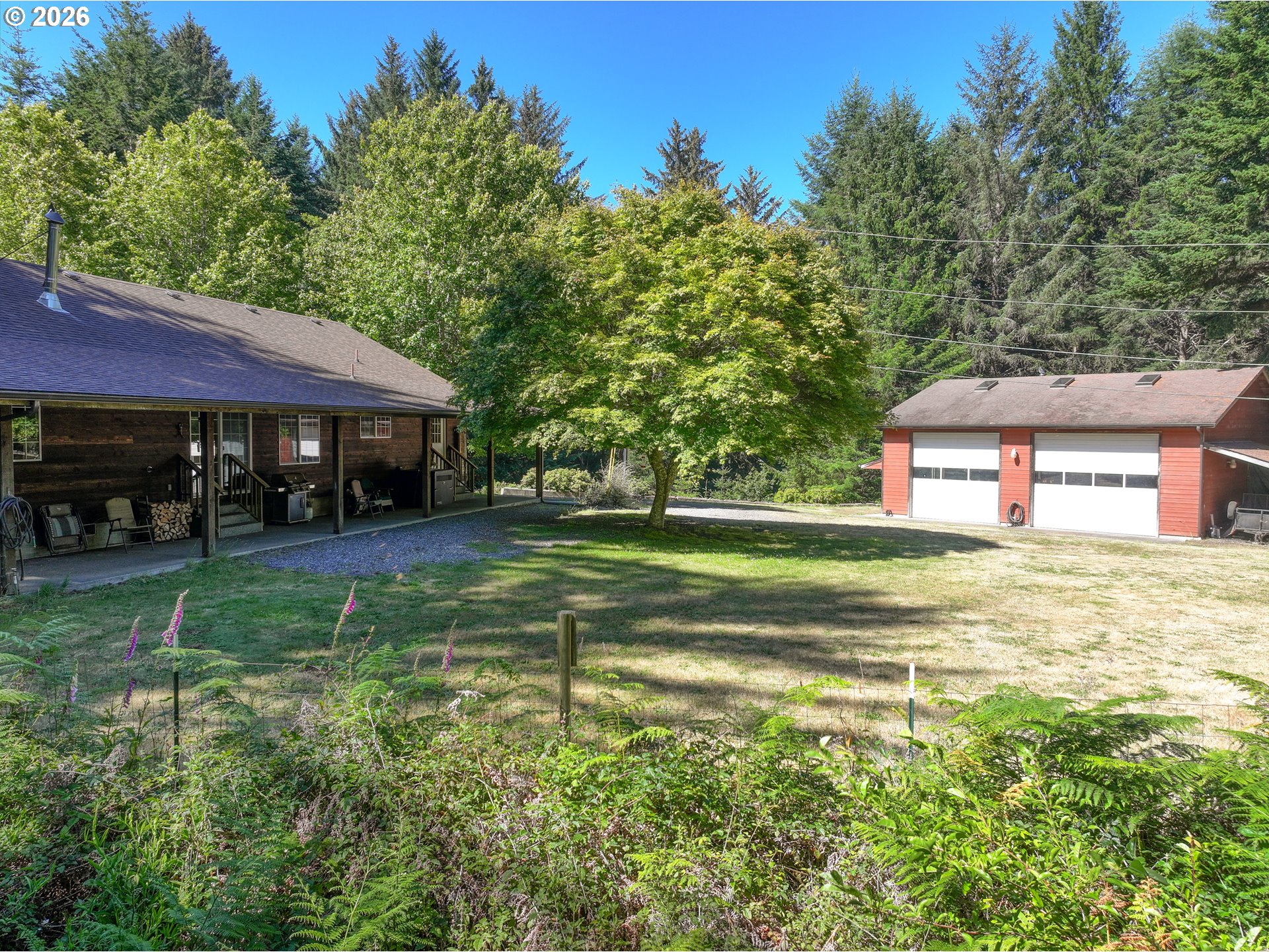 95835 Martin Ranch Road Brookings, OR 97415 - Photo 37 of 43 Backyard