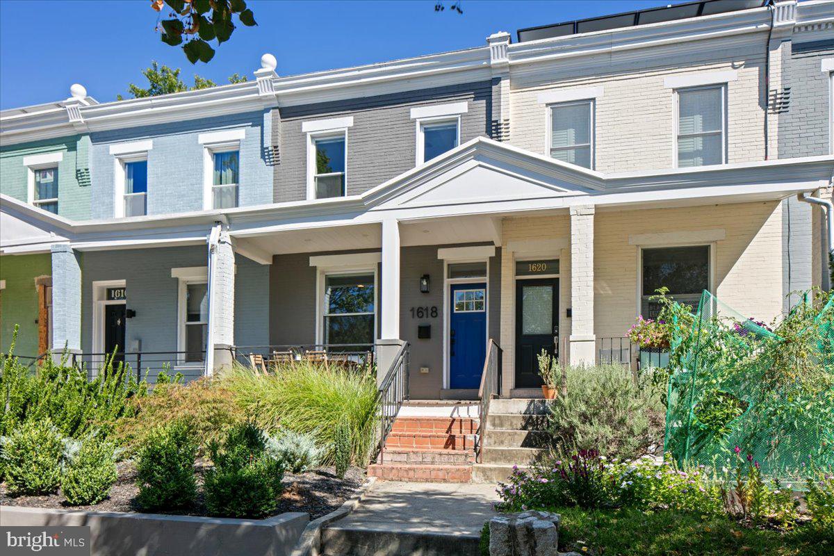 1618 G Street Southeast Washington, DC 20003 - Photo 2 of 53 front view of a brick house with a small yard