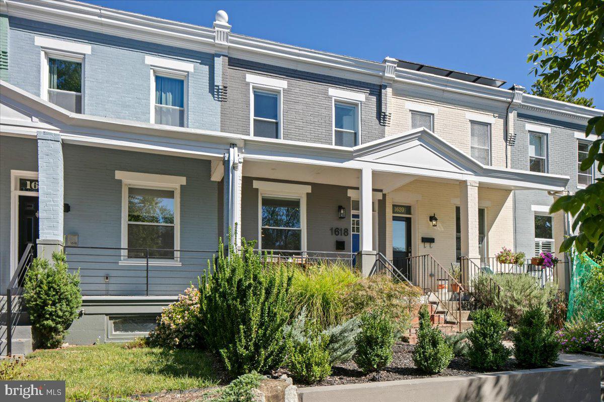 1618 G Street Southeast Washington, DC 20003 - Photo 46 of 53 front view of a house with a small yard
