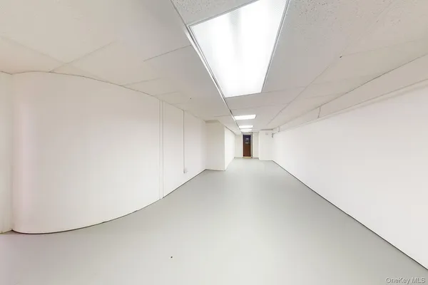 an empty room with a empty space