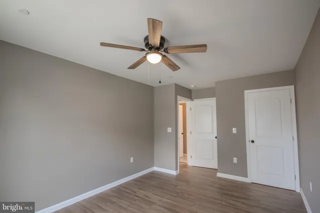 wooden floor in an empty room