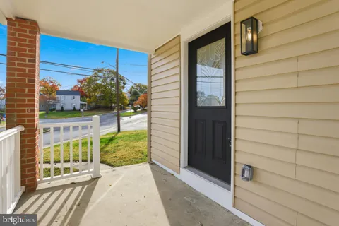 a view of a door of the house