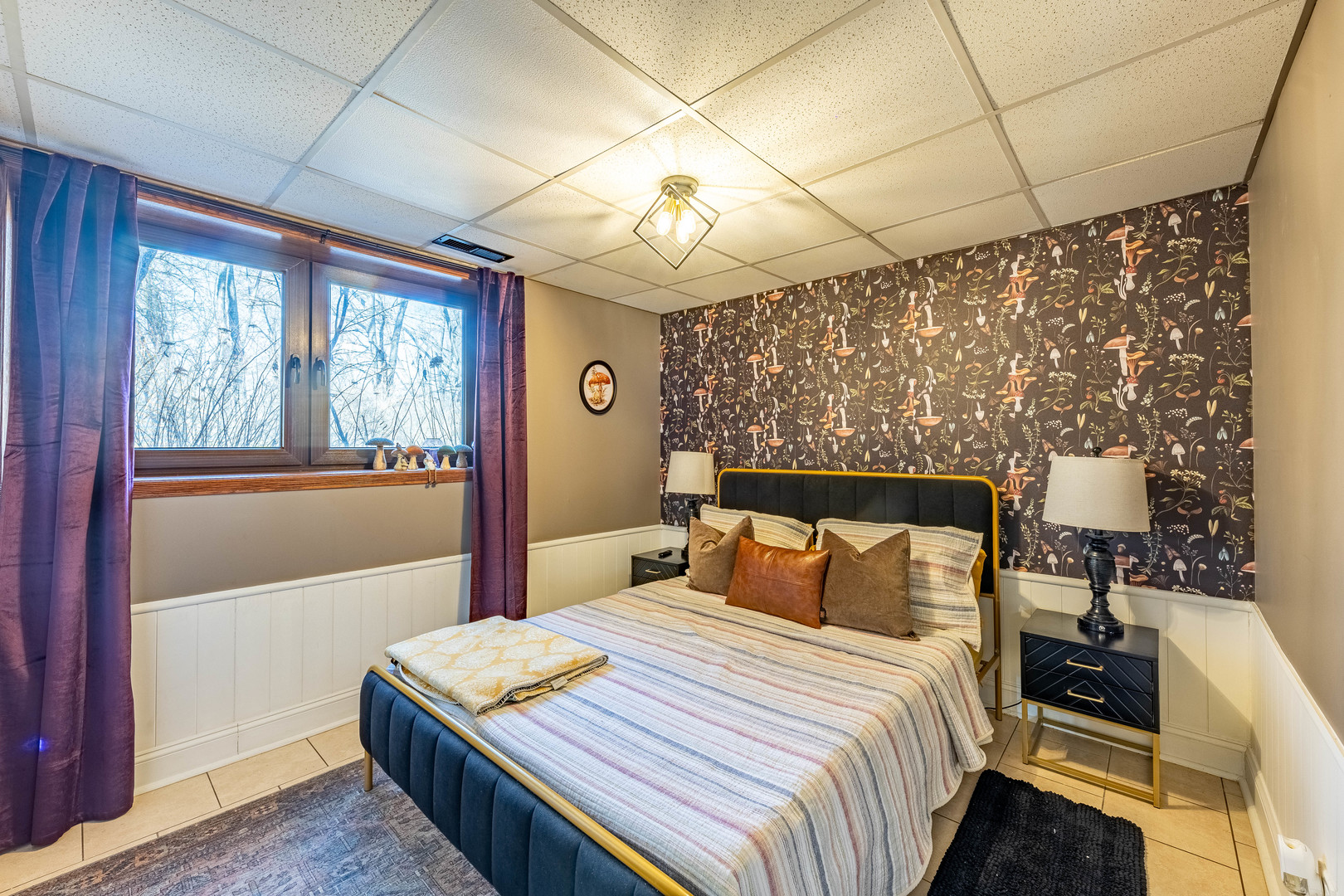 41W461 Burlington Road Campton Hills, IL 60175 - Photo 25 of 32 a bedroom with a bed and wooden floor