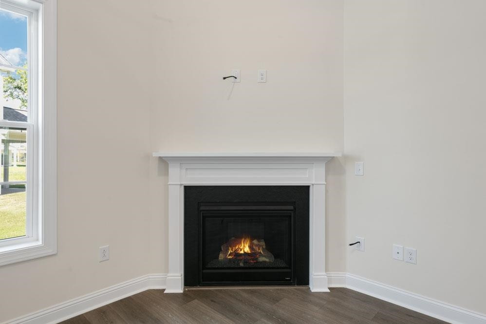 5129 Lizard Tail Lane Raleigh, NC 27603 - Photo 12 of 49 a room with a fireplace