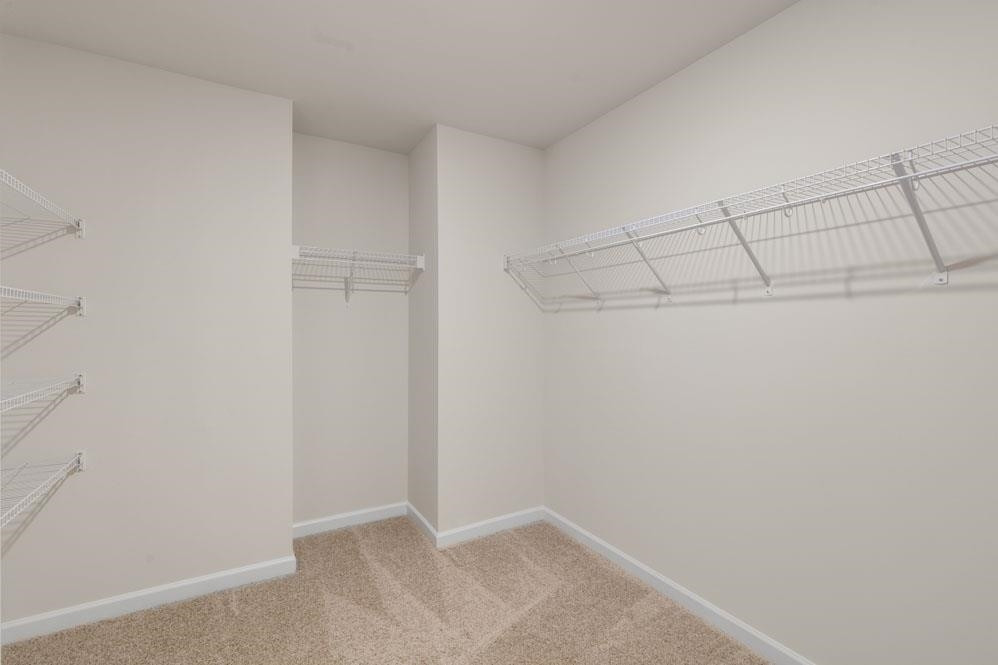 5129 Lizard Tail Lane Raleigh, NC 27603 - Photo 30 of 49 a view of a room with racks on the wall