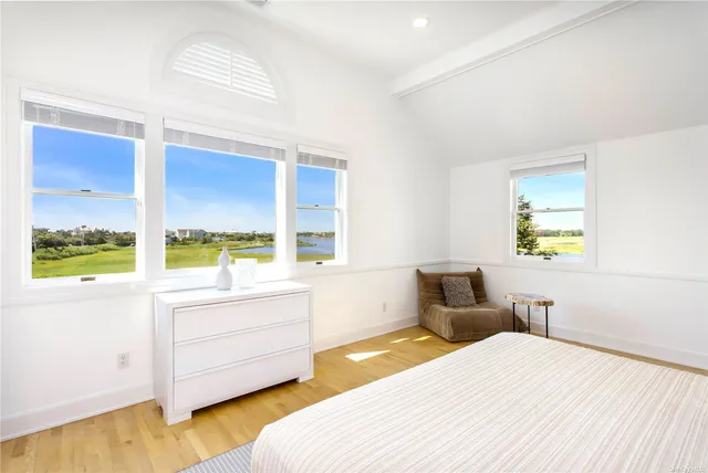 a view of beach and ocean