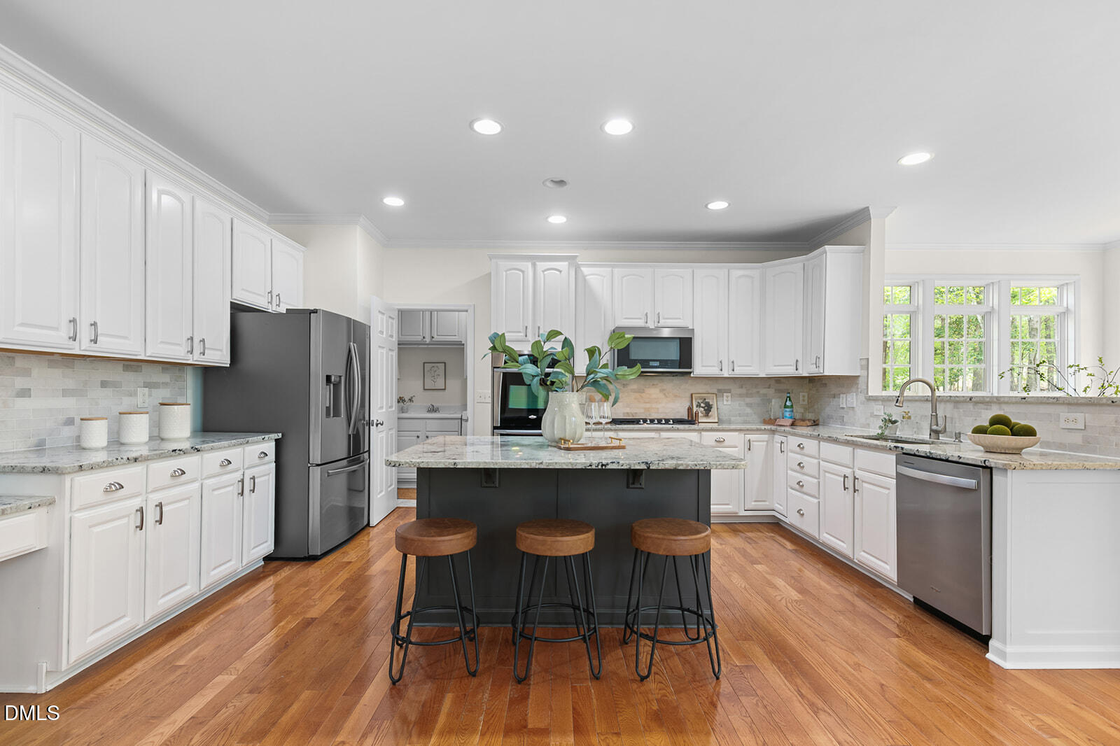 2208 Summer Elms Court Raleigh, NC 27614 - Photo 6 of 34 renovated kitchen with double ovens