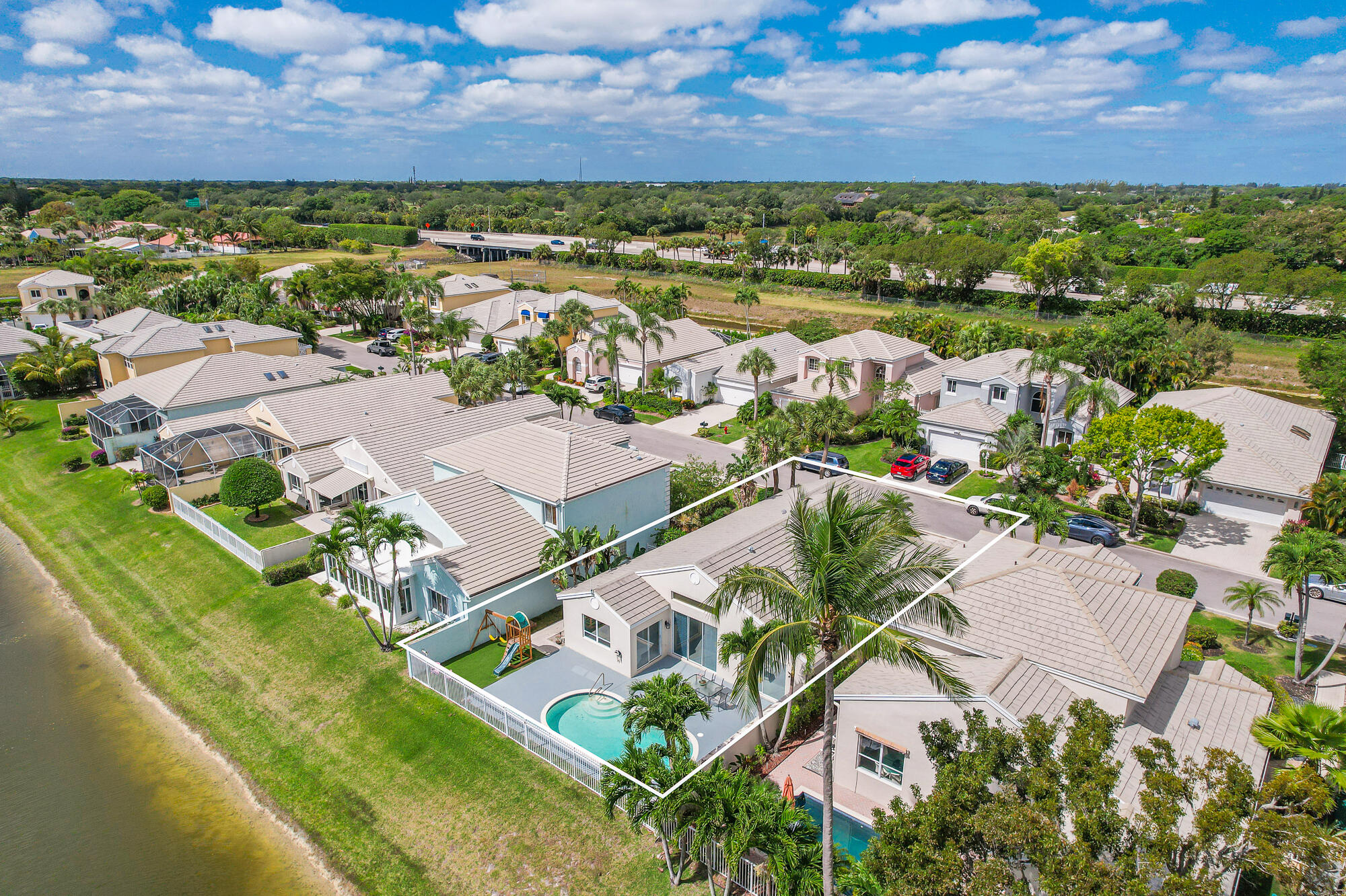 7873 Travelers Tree Drive Boca Raton, FL 33433 - Photo 51 of 55 Aerial of Home