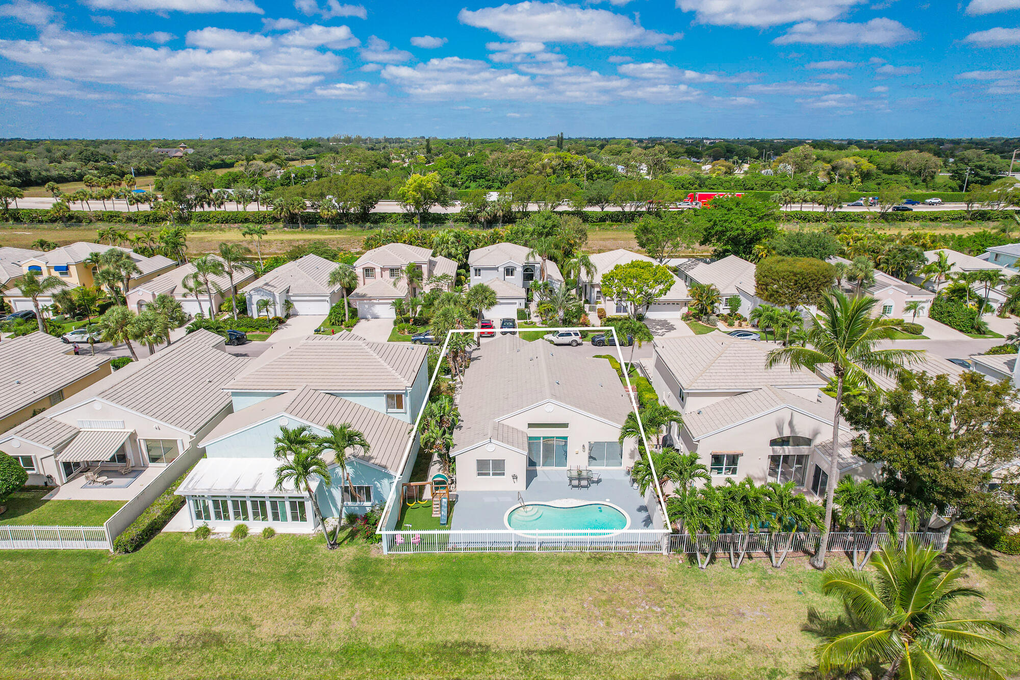 7873 Travelers Tree Drive Boca Raton, FL 33433 - Photo 52 of 55 Aerial of Home