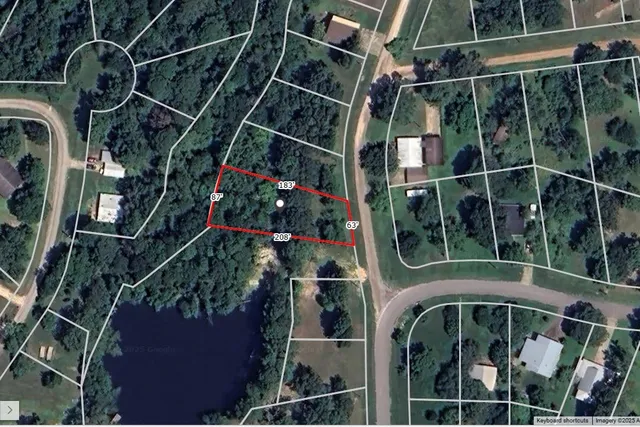 a bird view of a building