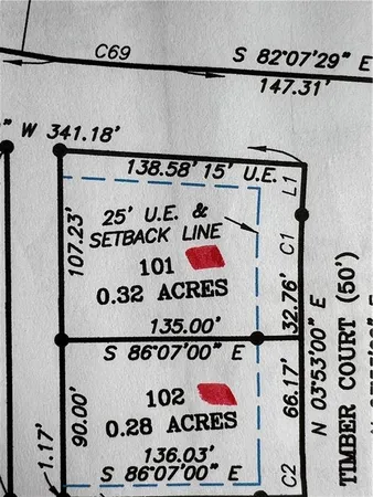$32,000 | Lot 101 Timber Court, Helena, MO 64459