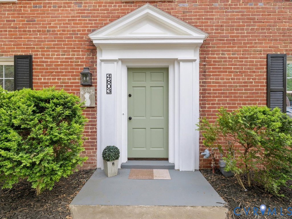 4803 Morrison Road Richmond, VA 23230 - Photo 5 of 45 a front view of a house with garden