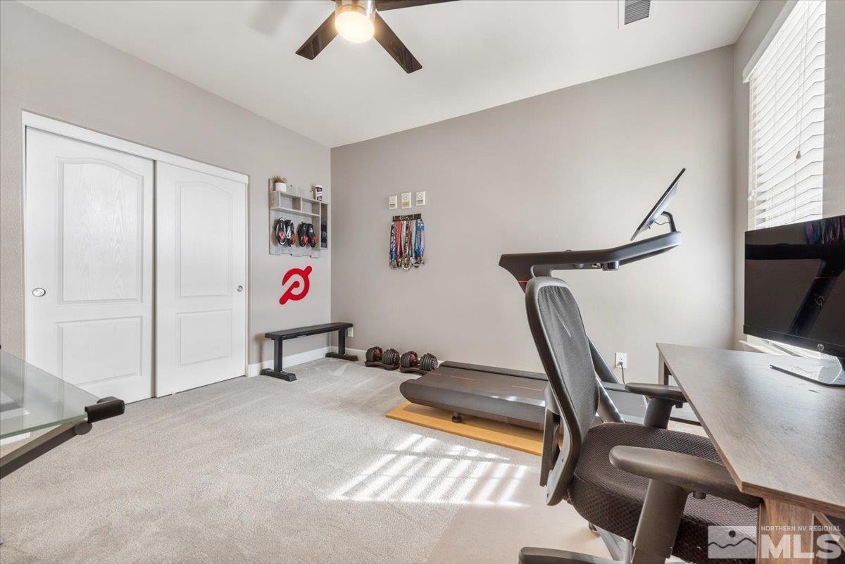 2711 McCauley Ranch Boulevard Reno, NV 89521 - Photo 32 of 40 a view of a room with gym equipment