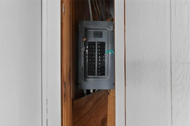 a close view of walk in closet