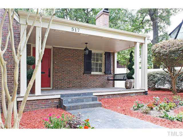 517 Gardner Street Raleigh, NC 27607 - Photo 2 of 21 What a wonderful place to relax! This home has a well maintained front yard with long set back from the street way. Plenty of driveway parking, street side parking and great privacy from fenced yard and landscaping on all sides.