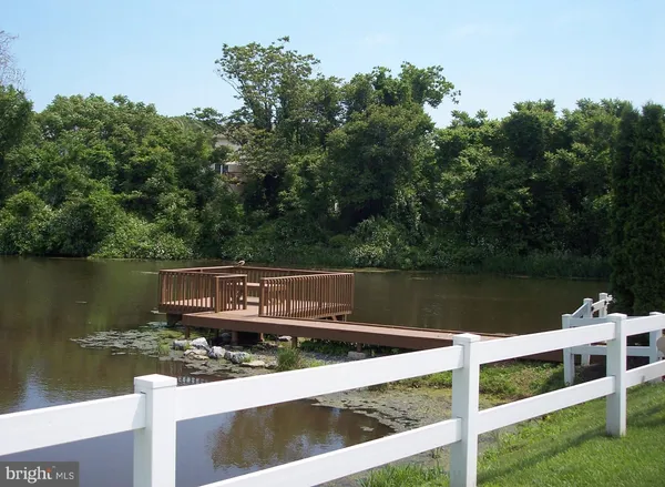 a view of yard with swimming pool and green space