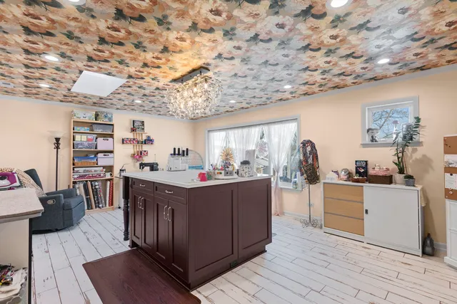 a room with storage and utility