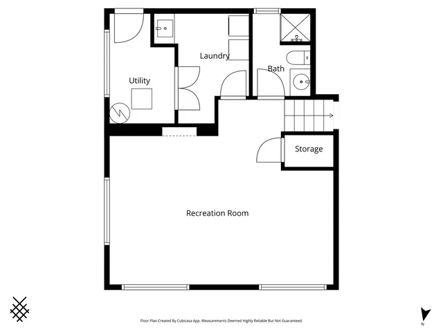 a backyard of a house with lots of green space and garden