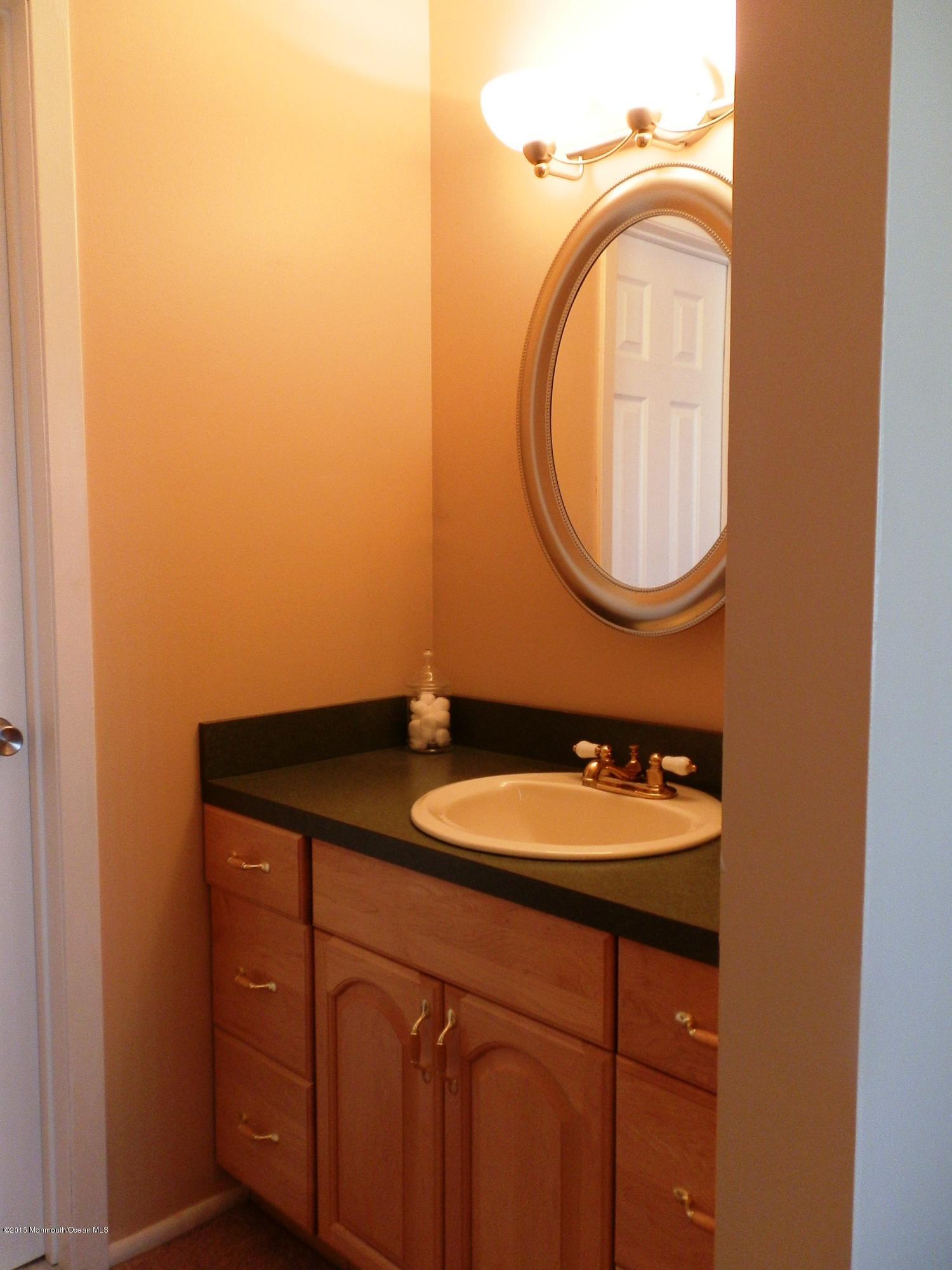 423 Middlewood Road Middletown, NJ 07748 - Photo 14 of 24 a bathroom with a sink and a mirror