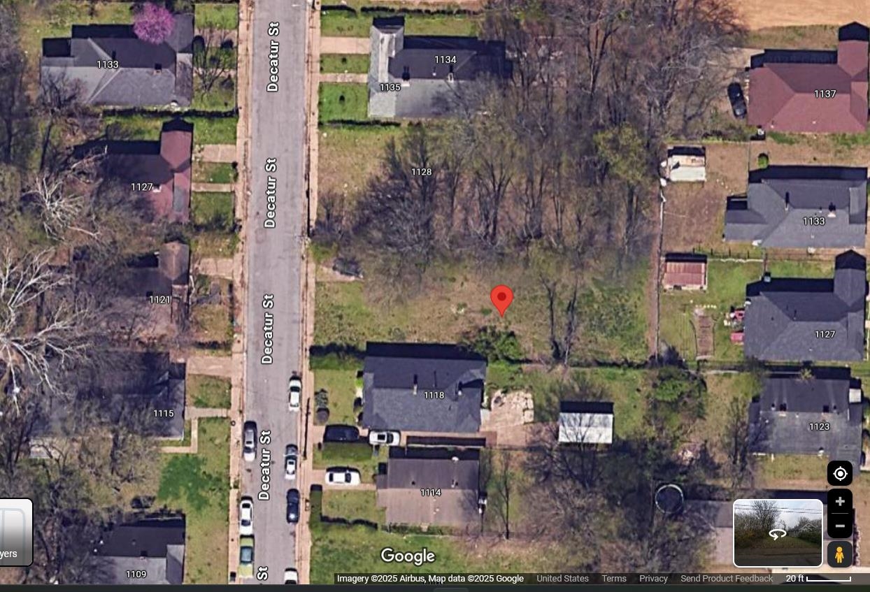 an aerial view of waterside residential houses