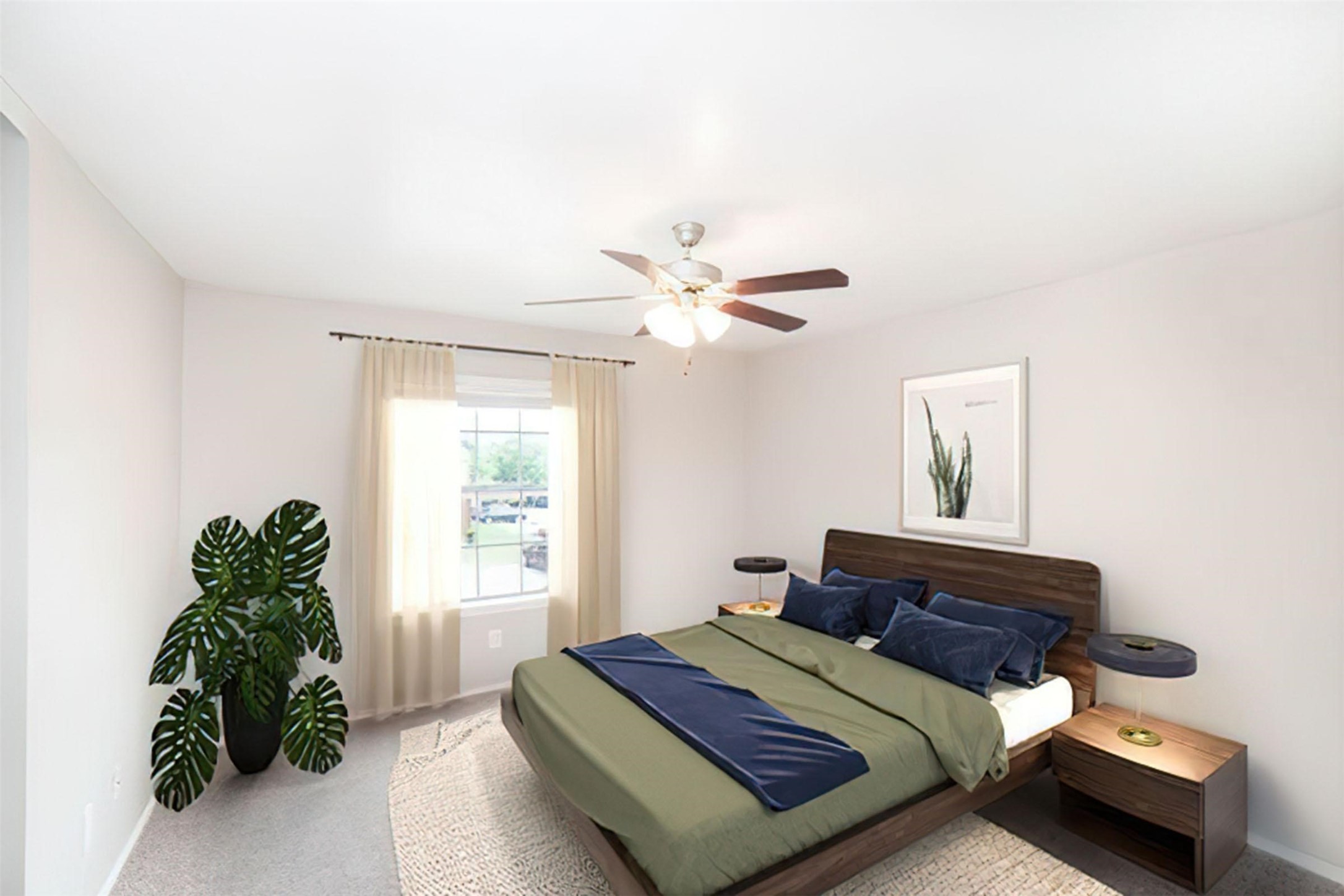 8301 Boat Club Road, Unit 827 Fort Worth, TX 76179 - Photo 14 of 42 a bedroom with a bed and a window