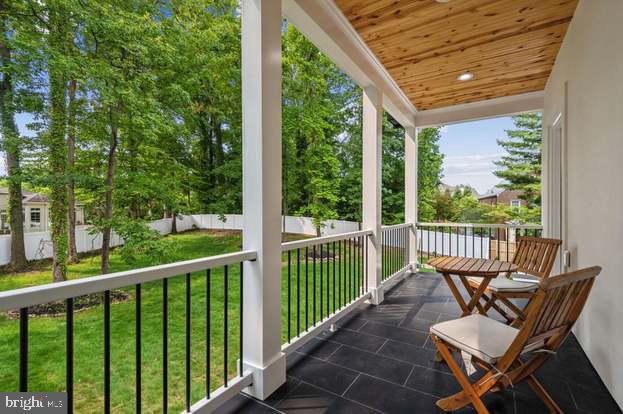 7709 Sebago Road Bethesda, MD 20817 - Photo 40 of 40 a view of a two chair in the balcony