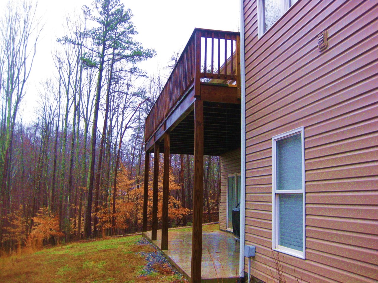 112 Little Creek Road Moneta, VA 24121 - Photo 39 of 90 Rear Deck & Patio!!
