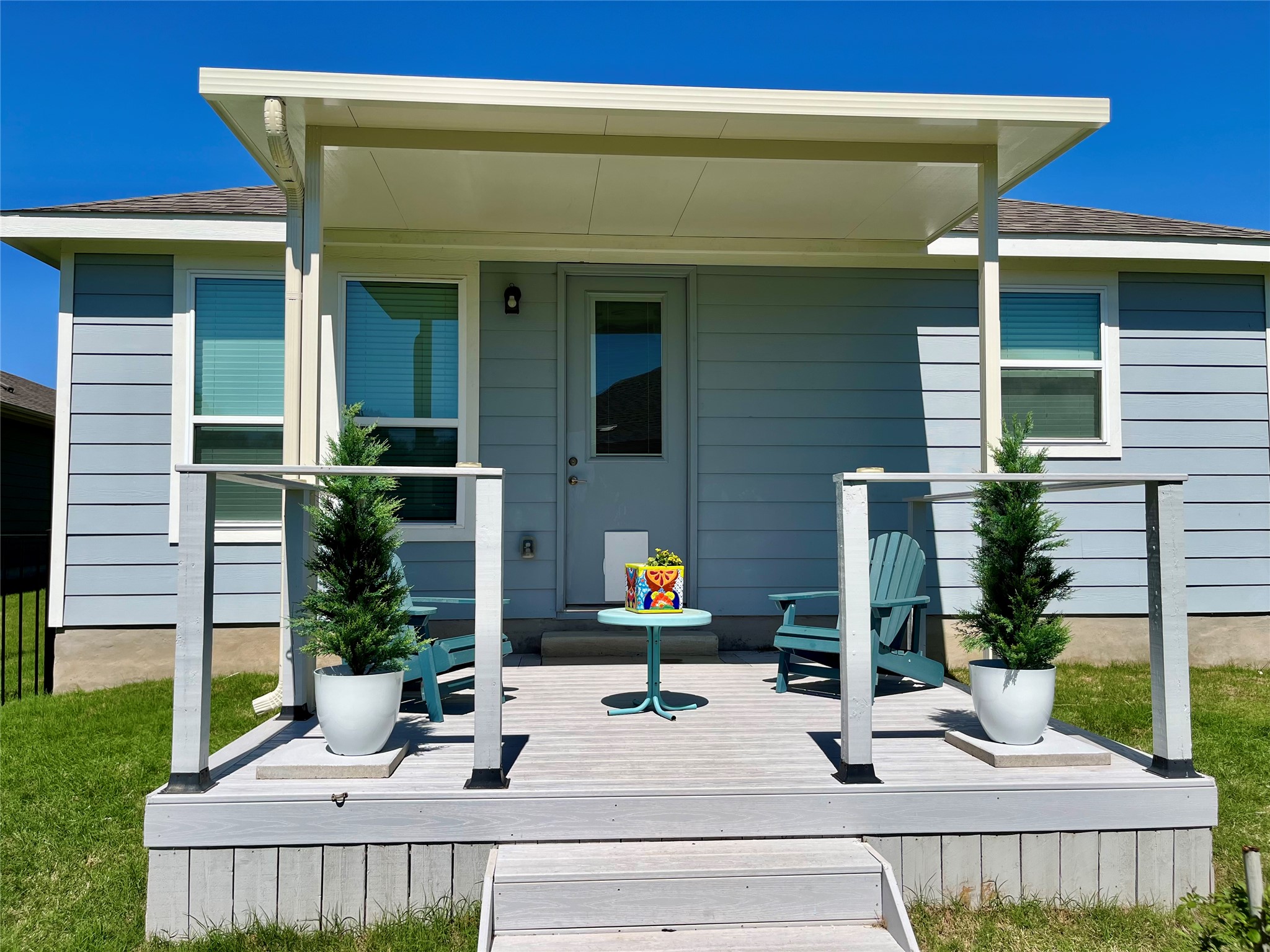 101 Bristol Cove Georgetown, TX 78633 - Photo 28 of 29 Pergola cover installed March 2026