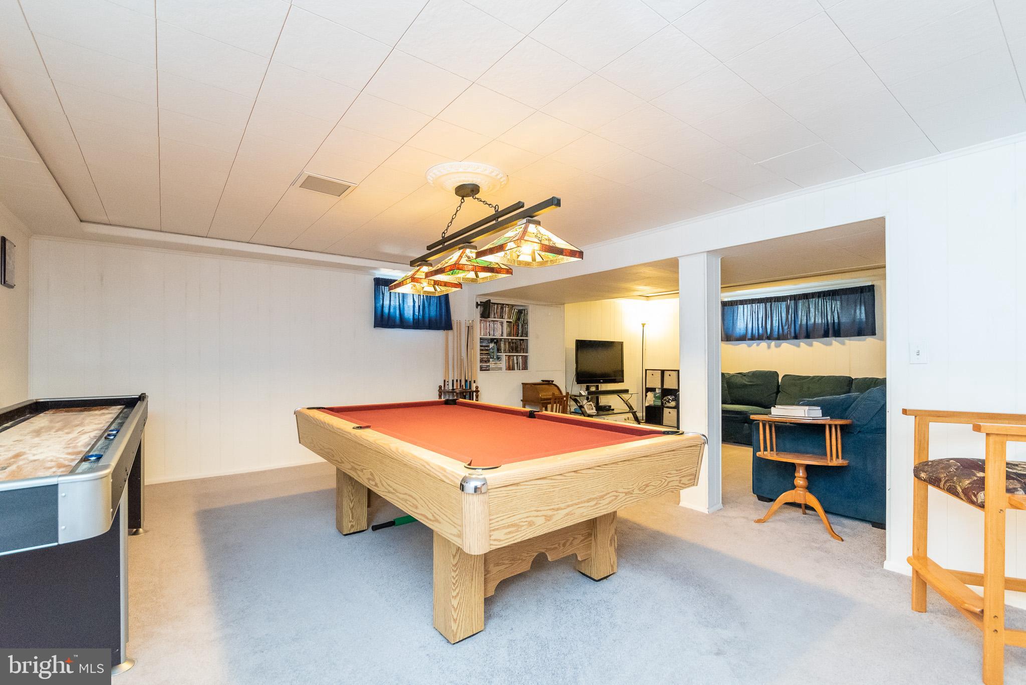 31 Edgemoor Road Lutherville-Timonium, MD 21093 - Photo 39 of 52 Finished Lower Level Game Room