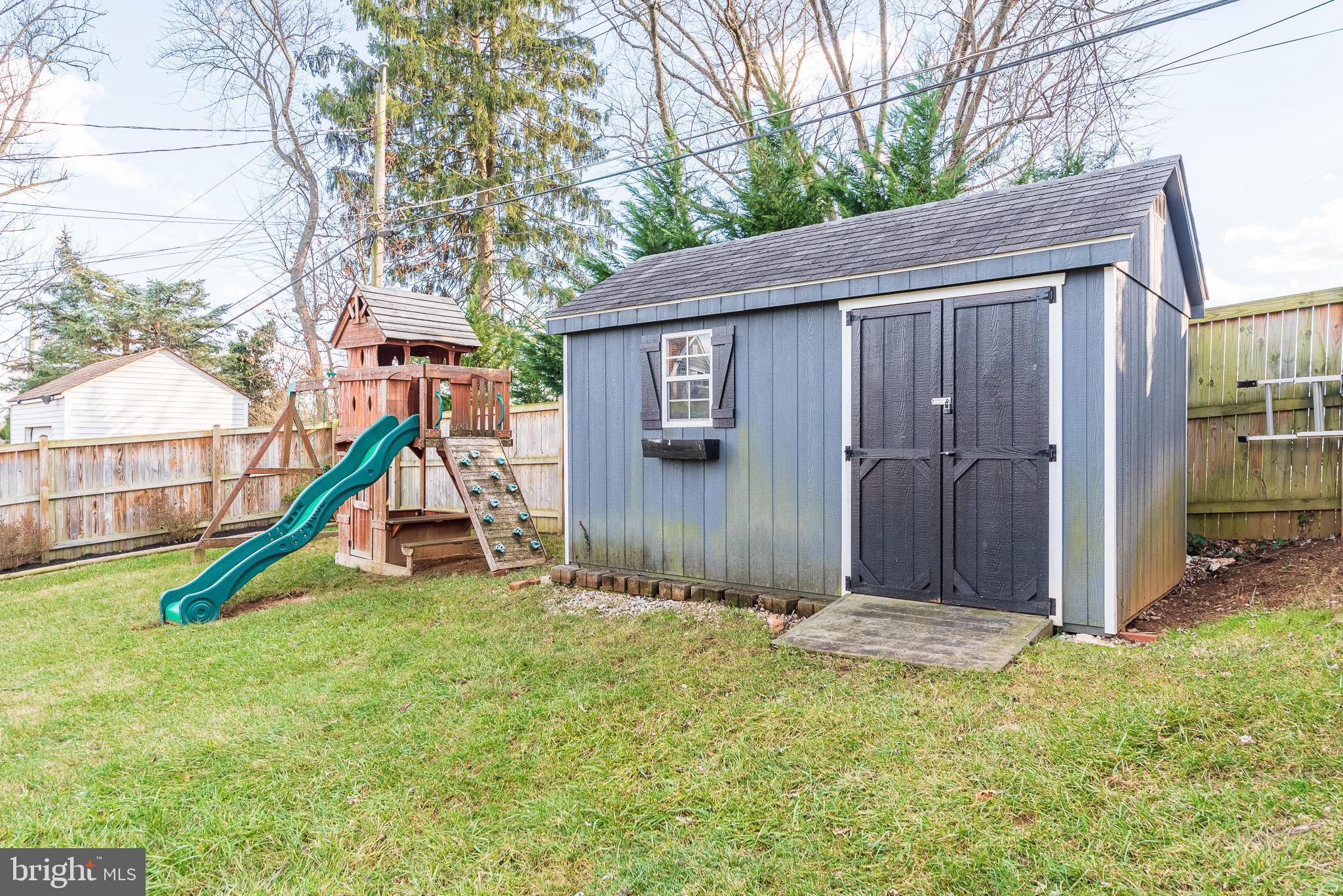31 Edgemoor Road Lutherville-Timonium, MD 21093 - Photo 47 of 52 8 x 15 Shed with Electric, Loft & Workbench