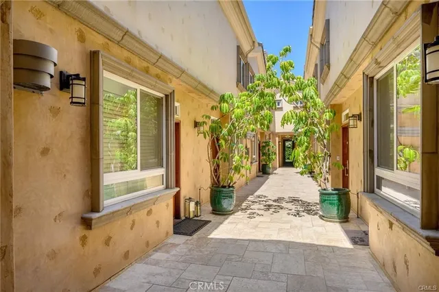 a view of a entryway door of the house