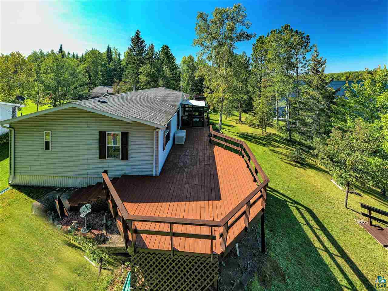 5911 Morley Beach Road Cotton, MN 55724 - Photo 5 of 20 Deck offers room for outdoor entertaining